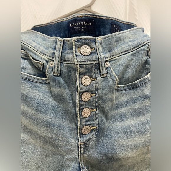 Lucky brand, high-rise skinny Bridgette size 0/25 - Picture 2 of 7